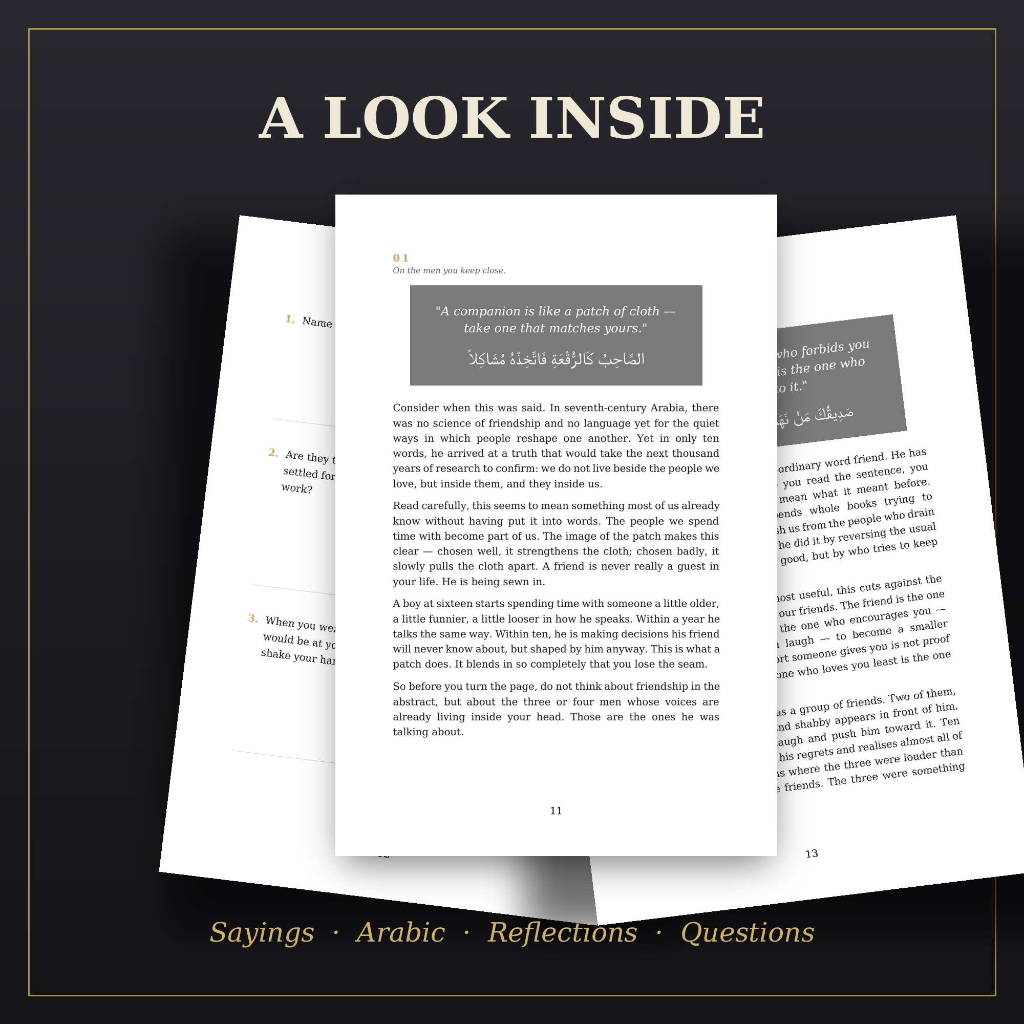 Master: On the Character of a Man — 100 Sayings of Imam Ali (as) | eBook (PDF)